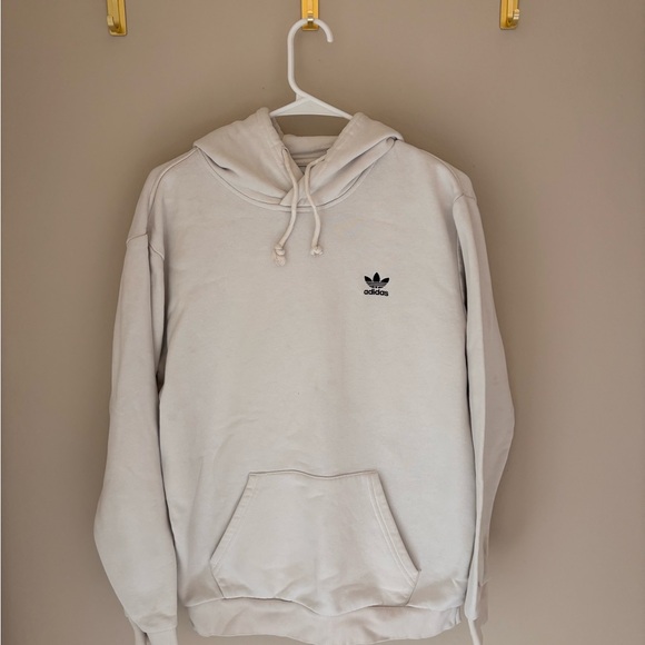 Adidas Men's Off-White Hoodie - Picture 1 of 5